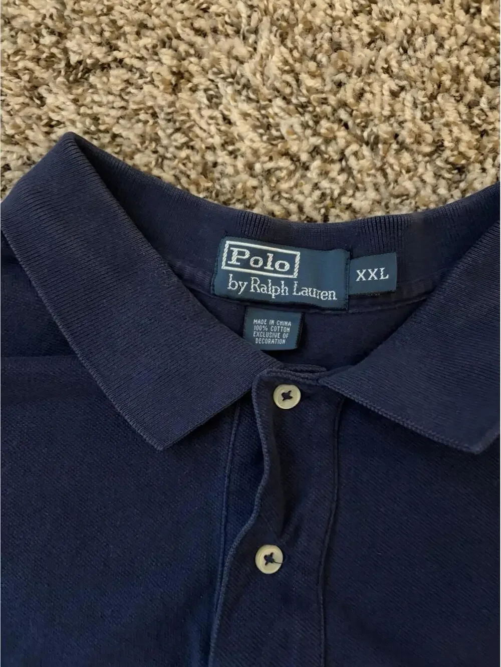 Polo Ralph Lauren Polo Shirt Men’s 2XL Multicolor Lot Of 3 Classic Fit Cotton